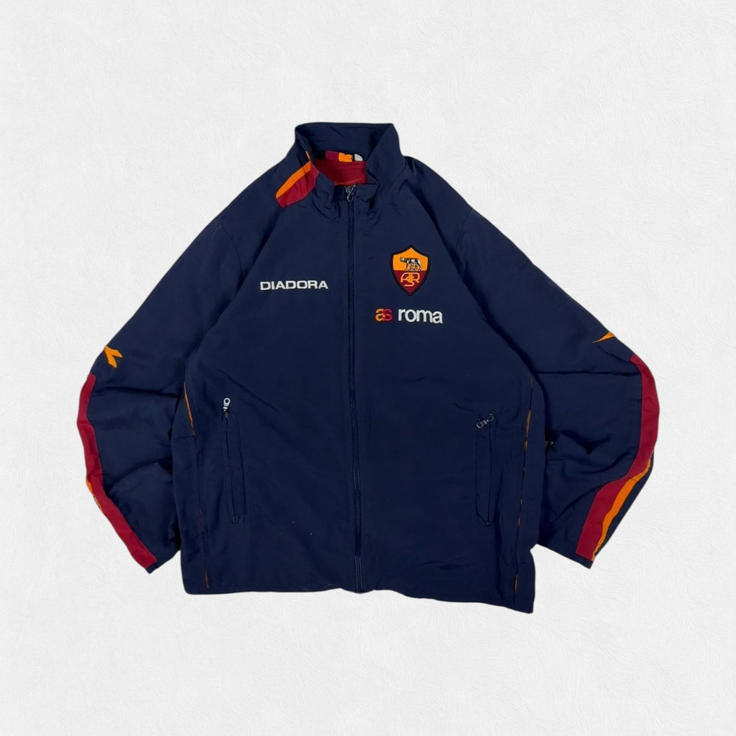 Vintage AS Roma 2005/06 Diadora football tracksuit (M)