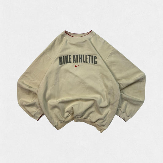 Vintage Nike athletic spell out sweatshirt (L)