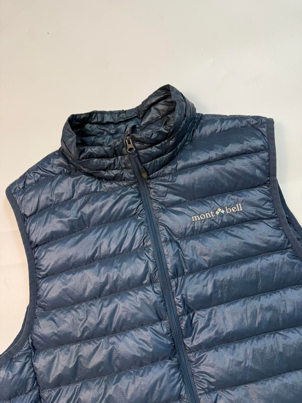 Mont Bell down gilet puffer jacket (M)