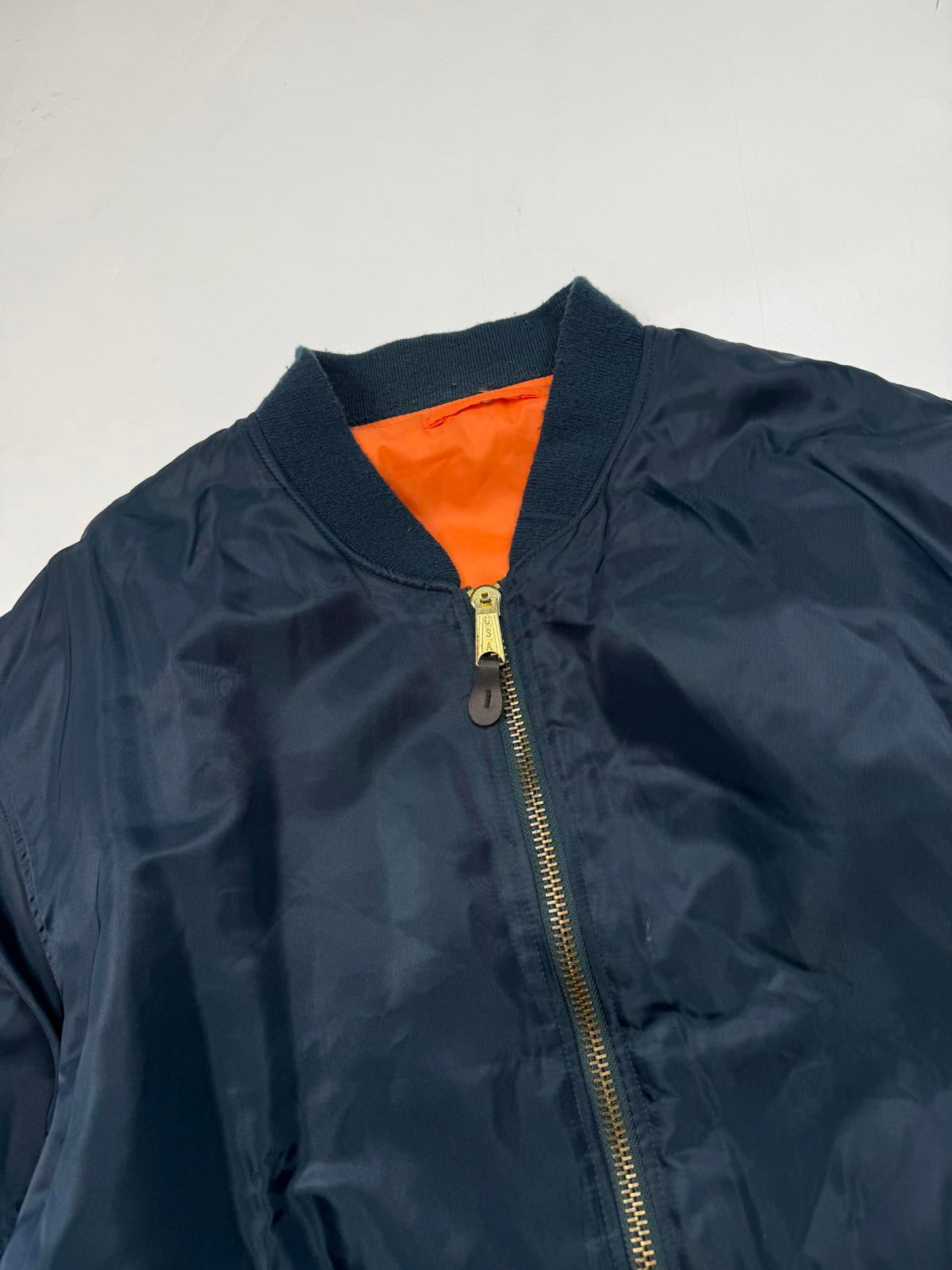 Vintage MA-1 Military bomber jacket (XL)