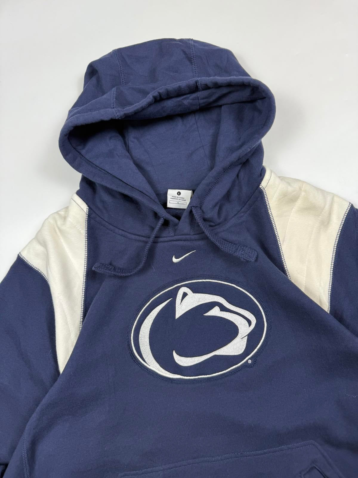 Vintage Penn State Nike centre swoosh hoodie (L)