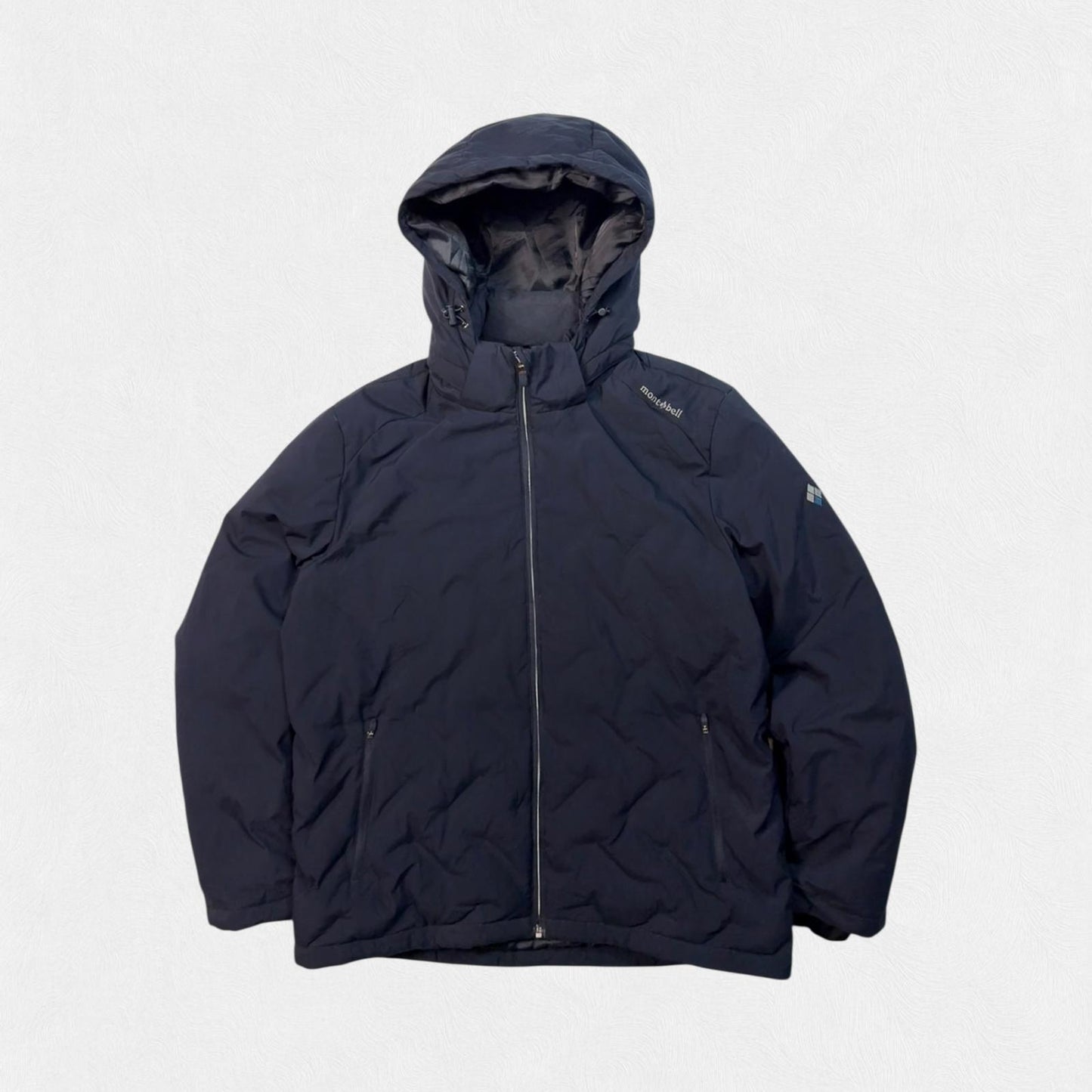 Mont Bell hooded insulated jacket (XL)