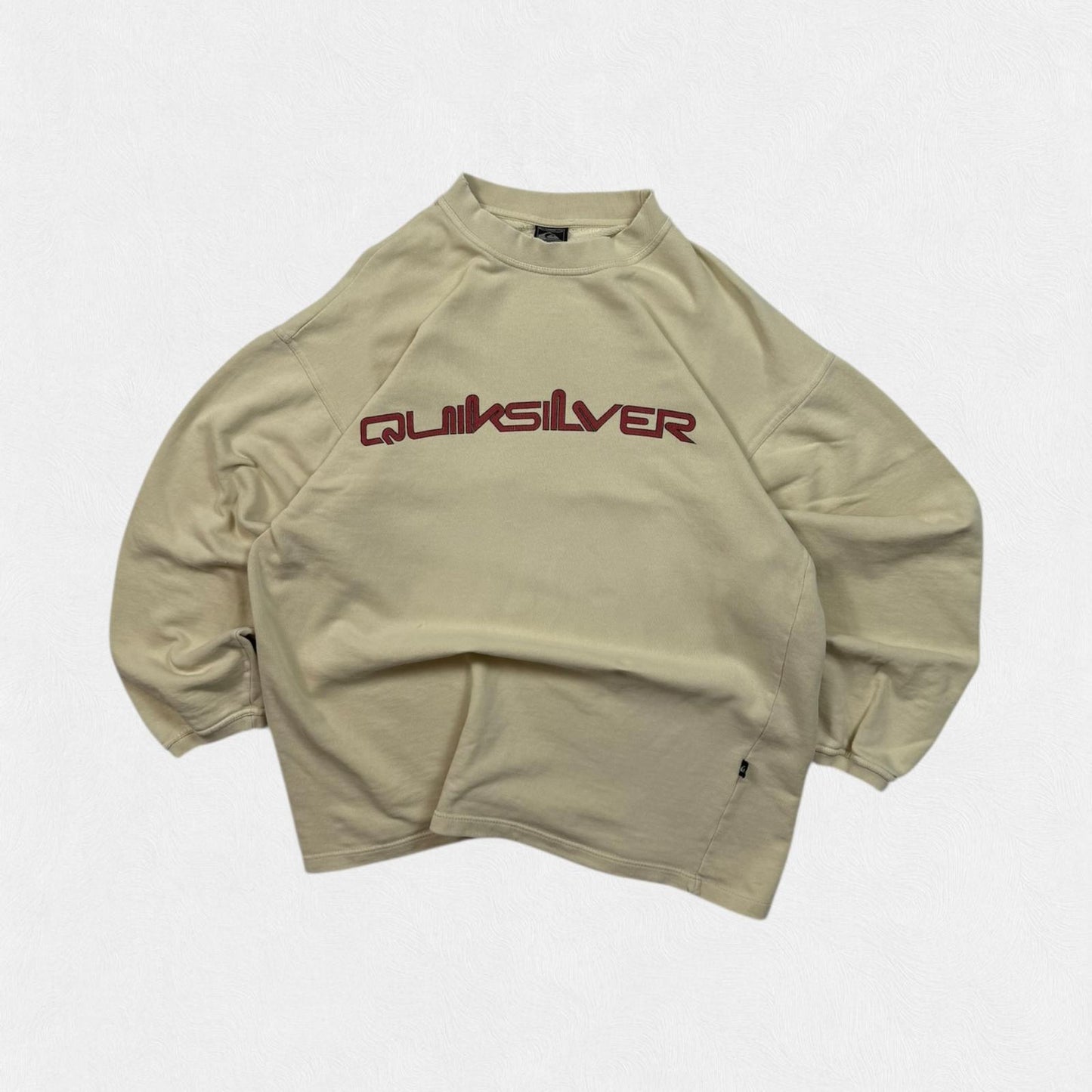 Vintage Y2K Quiksilver spell out sweatshirt (L)