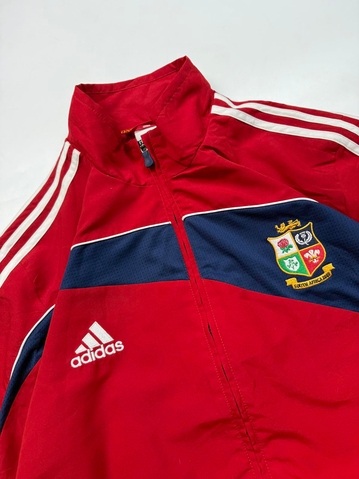 Vintage British & Irish Lions 2009 Adidas rugby track jacket (XL)