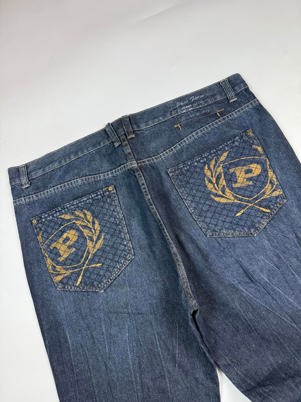 Vintage Phat Farm baggy hip hop Jeans (W42)