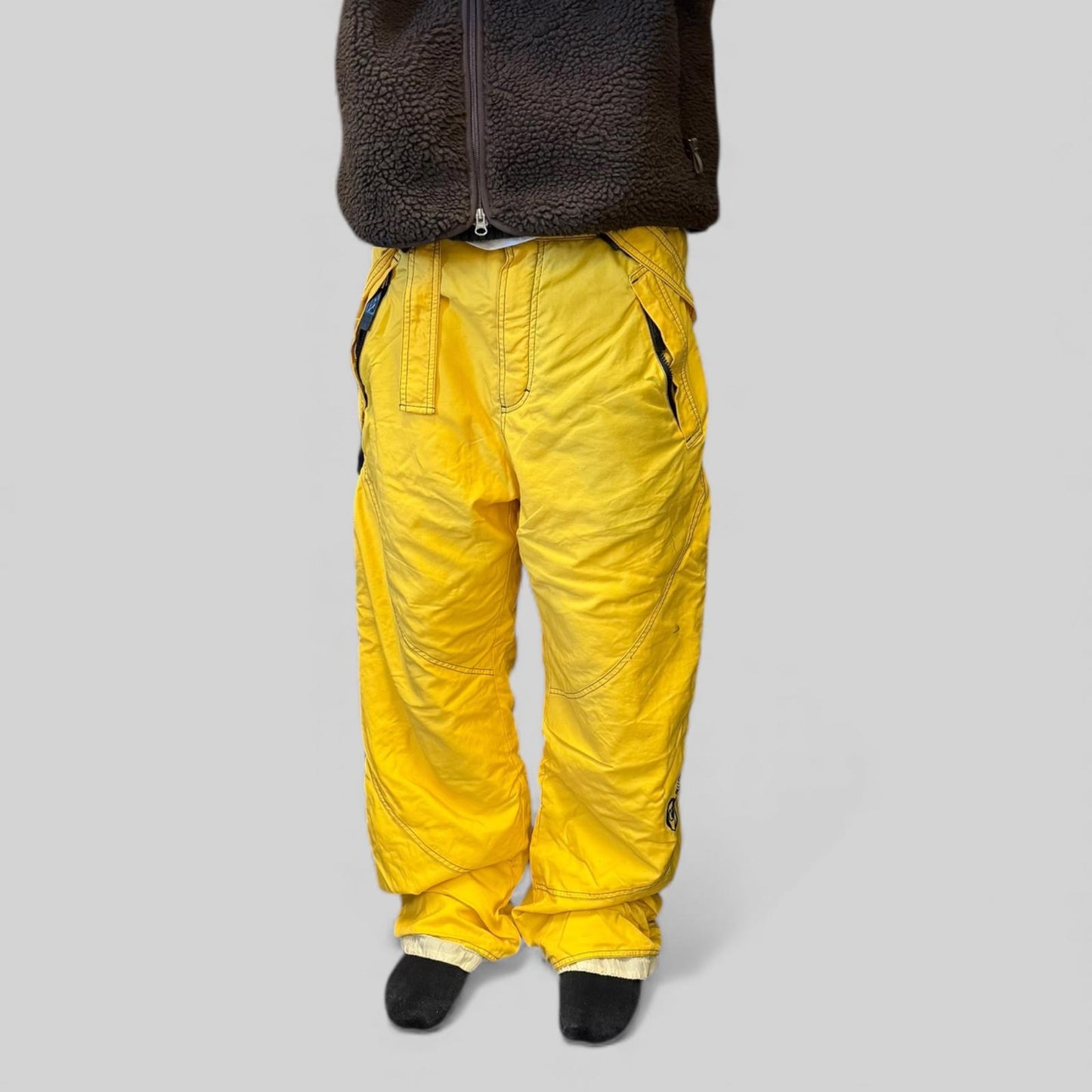 Vintage 90s Quiksilver baggy salopettes (W34)