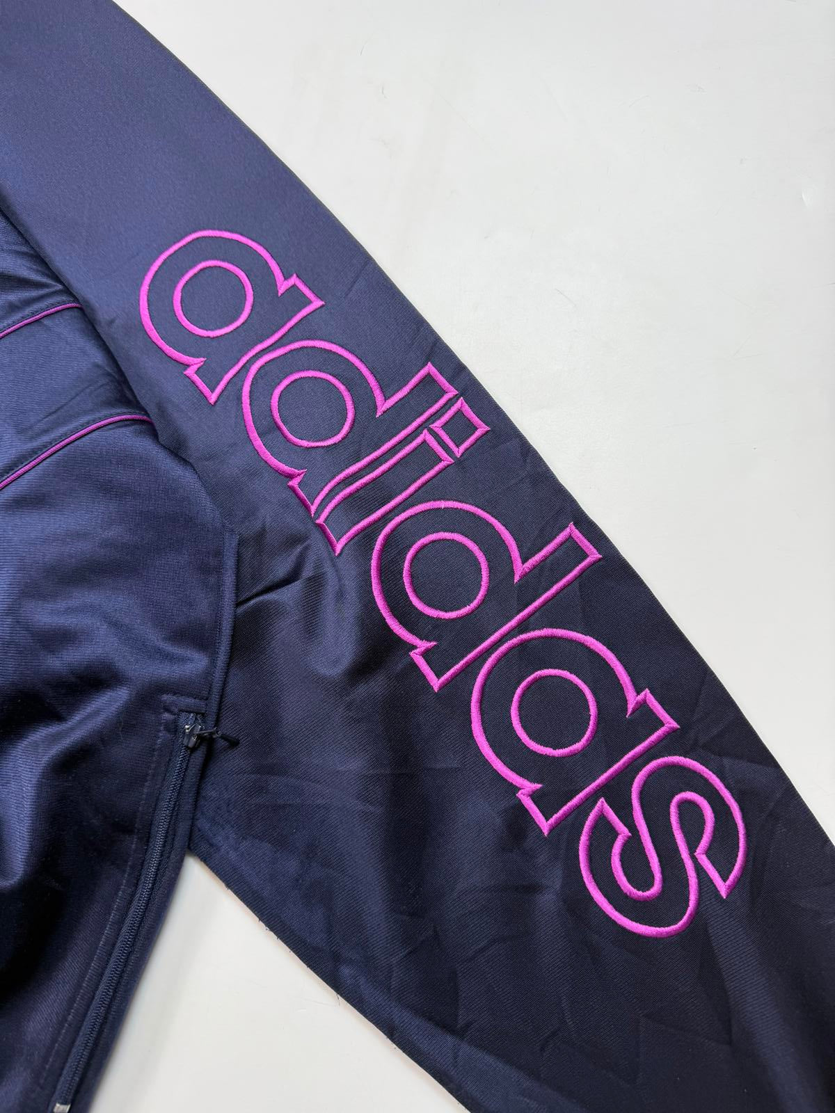 Vintage 80s adidas originals track jacket (XL)