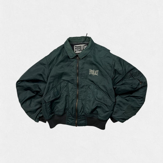 Vintage 80s Everlast bomber jacket (L)
