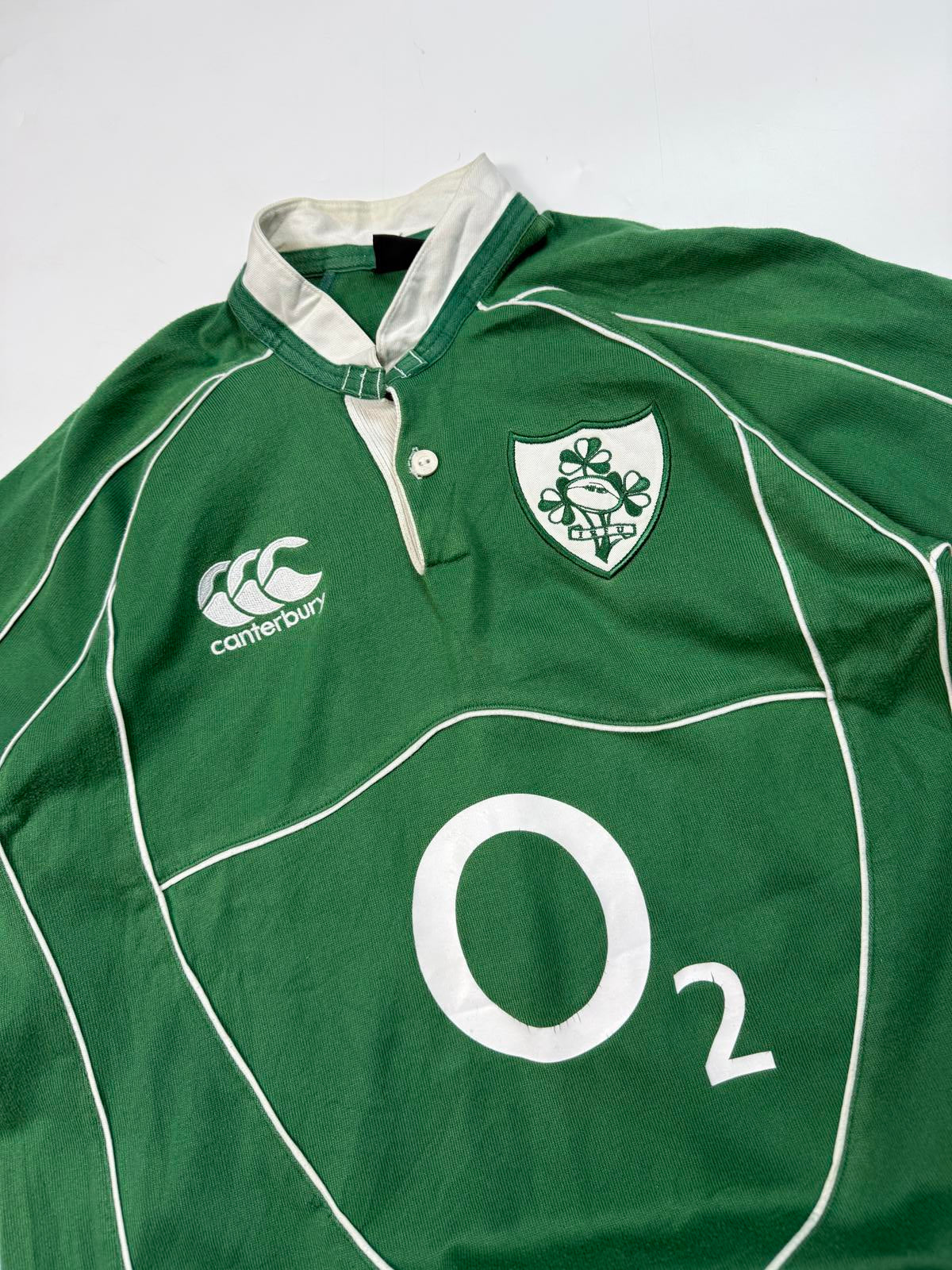 Vintage Ireland 2007/08 Canterbury rugby shirt (L)