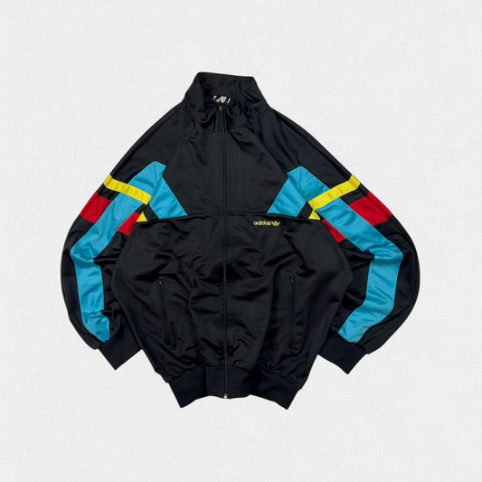 Vintage 90s adidas originals colour block track jacket (XL)