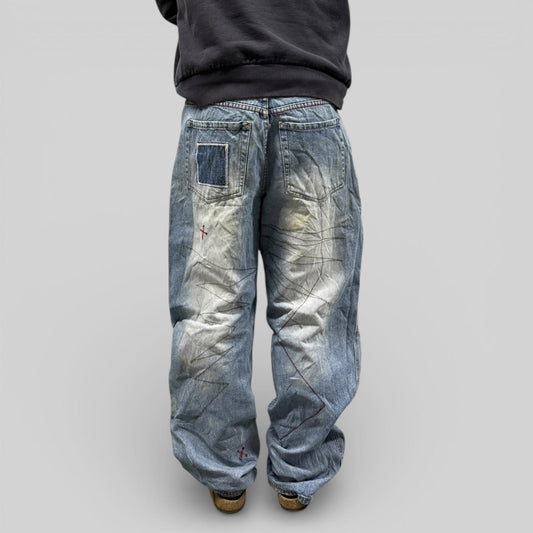 Vintage Akademiks baggy hip hop Jeans (W32)