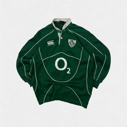 Vintage Ireland 2007/08 Canterbury rugby shirt (Y10)