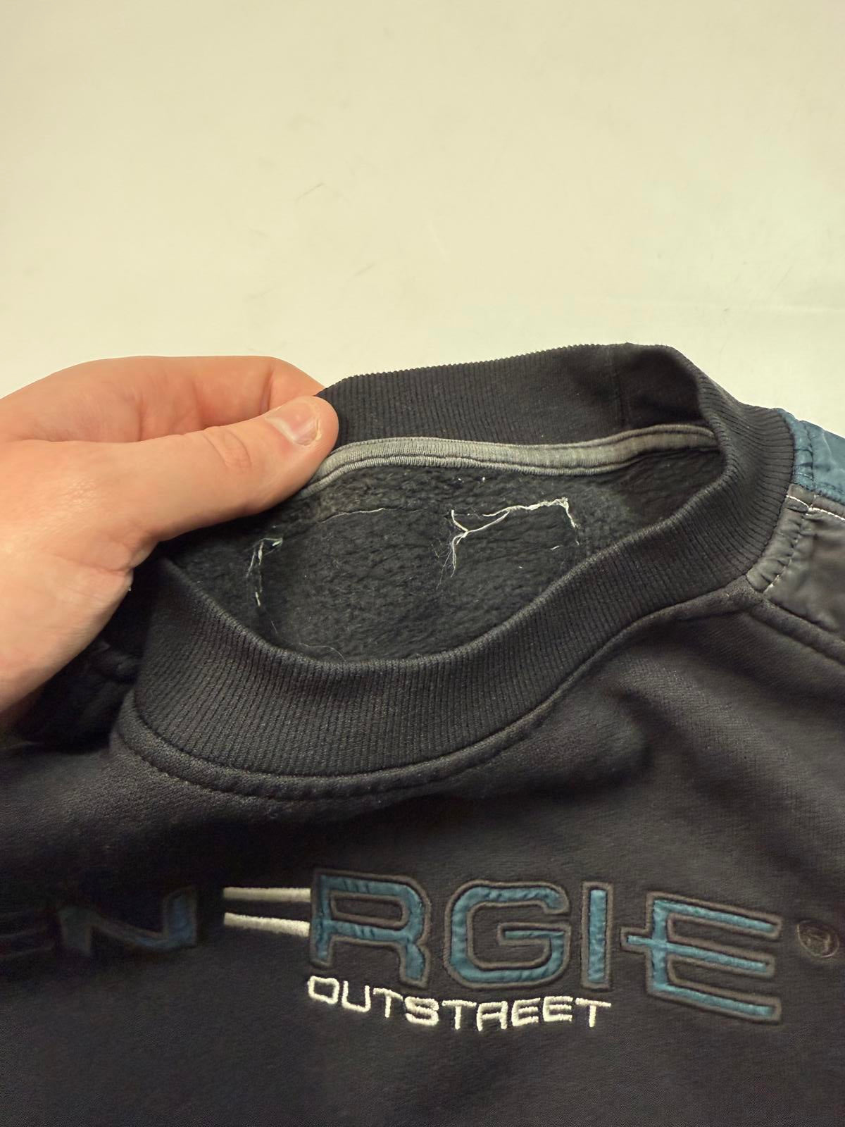 Vintage Energie hip hop spell out sweatshirt (M)