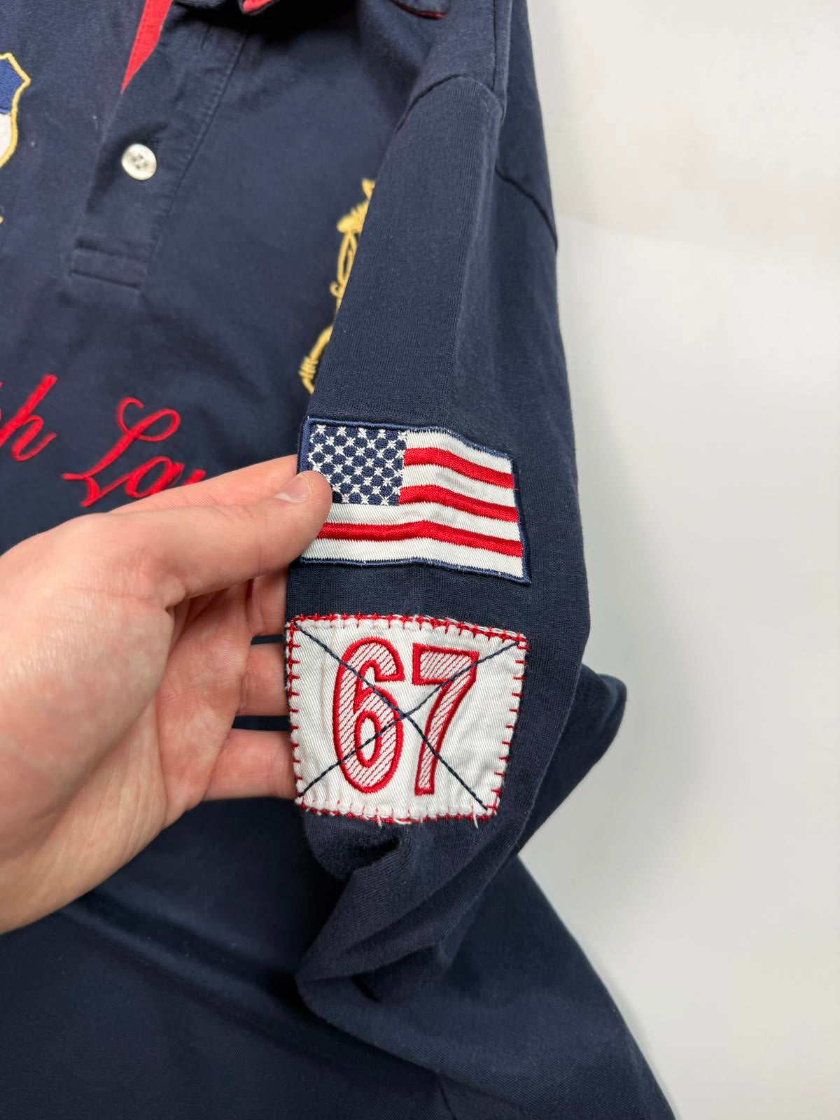 Polo Ralph Lauren big pony l/s polo shirt (M)