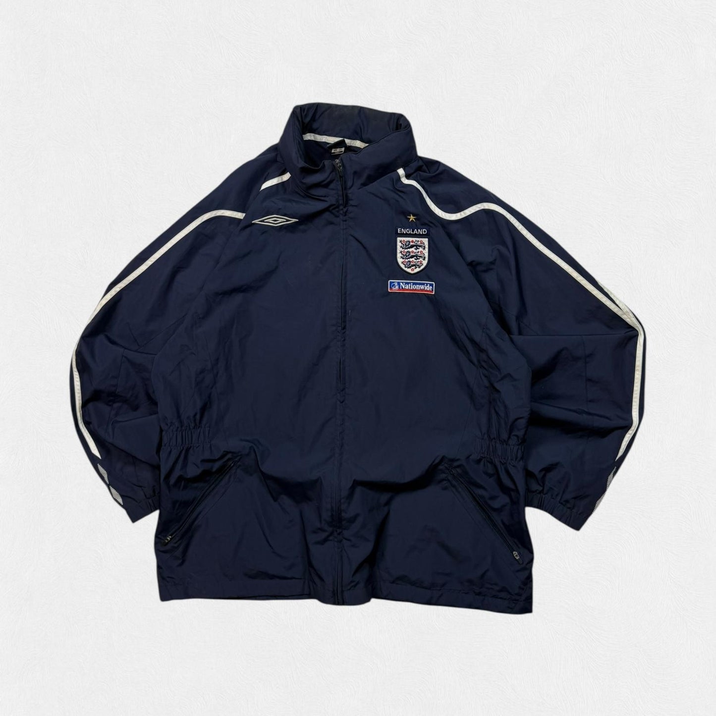 Vintage England 2007/08 Umbro football training jacket (XXL)