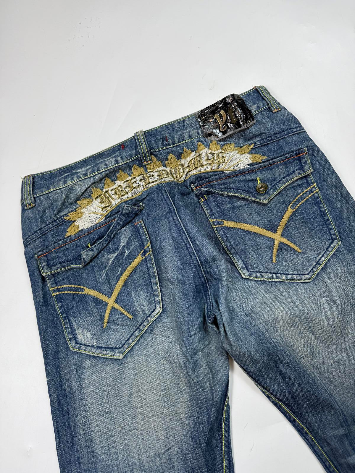 Vintage Y2K baggy hip hop Jeans (W34)