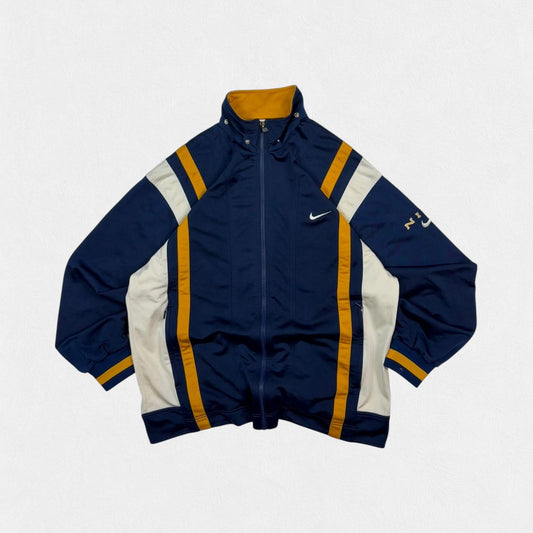 Vintage 90s Nike colour block track jacket (L)