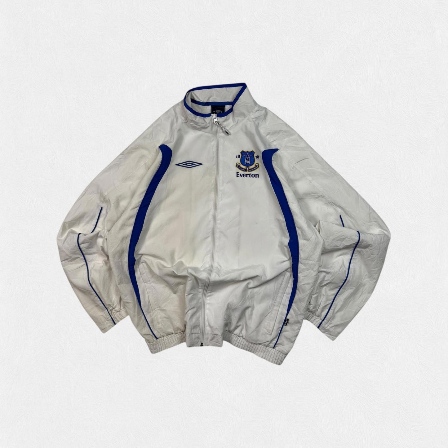 Vintage Everton 2005-06 Umbro football Track jacket (XL)