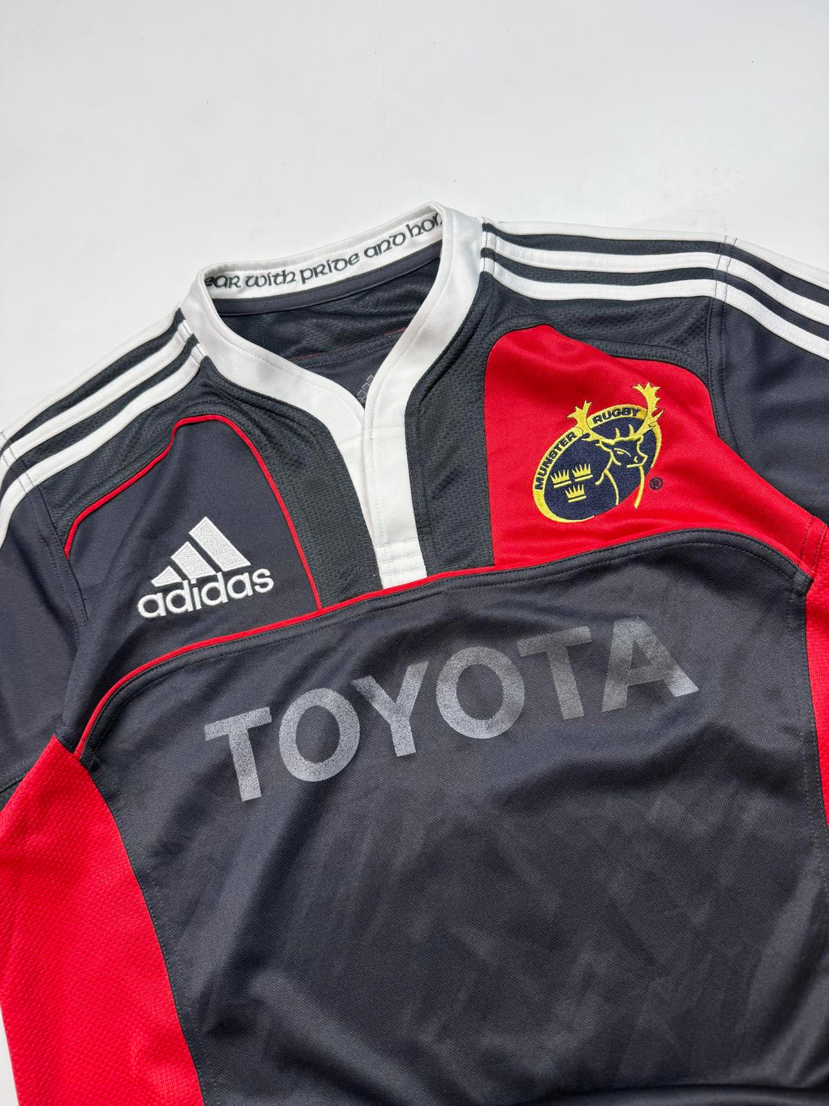 Munster 2010/11 Adidas rugby union shirt (L)
