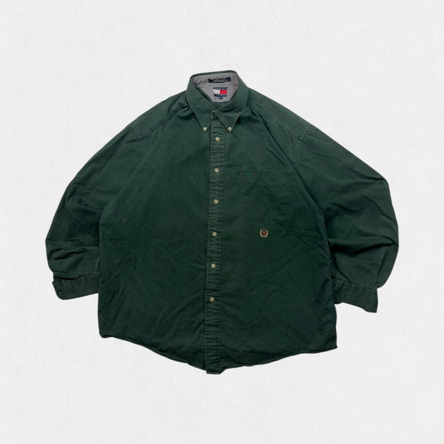 Vintage 90s Tommy Hilfiger shirt (XL)