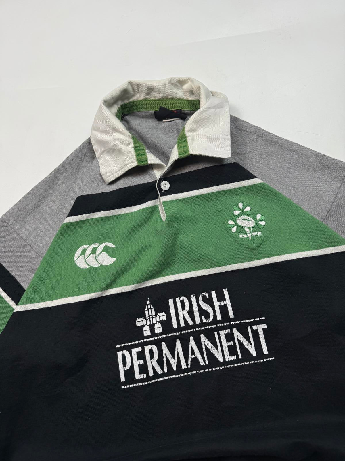 Vintage Ireland 2001/02 Canterbury training rugby union shirt (XL)