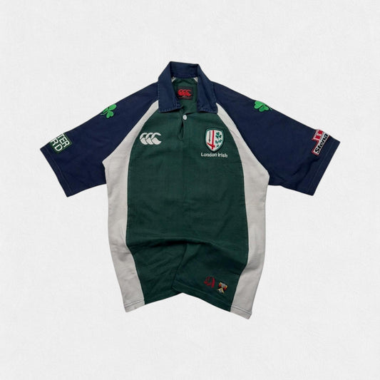Vintage London Irish 2003/04 Canterbury rugby union shirt (S)
