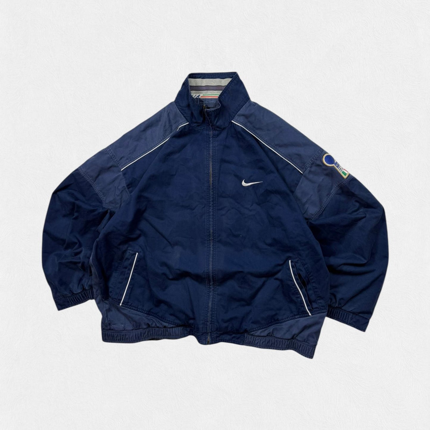 Vintage Italy 1996/97 Nike premier football track jacket (XL)
