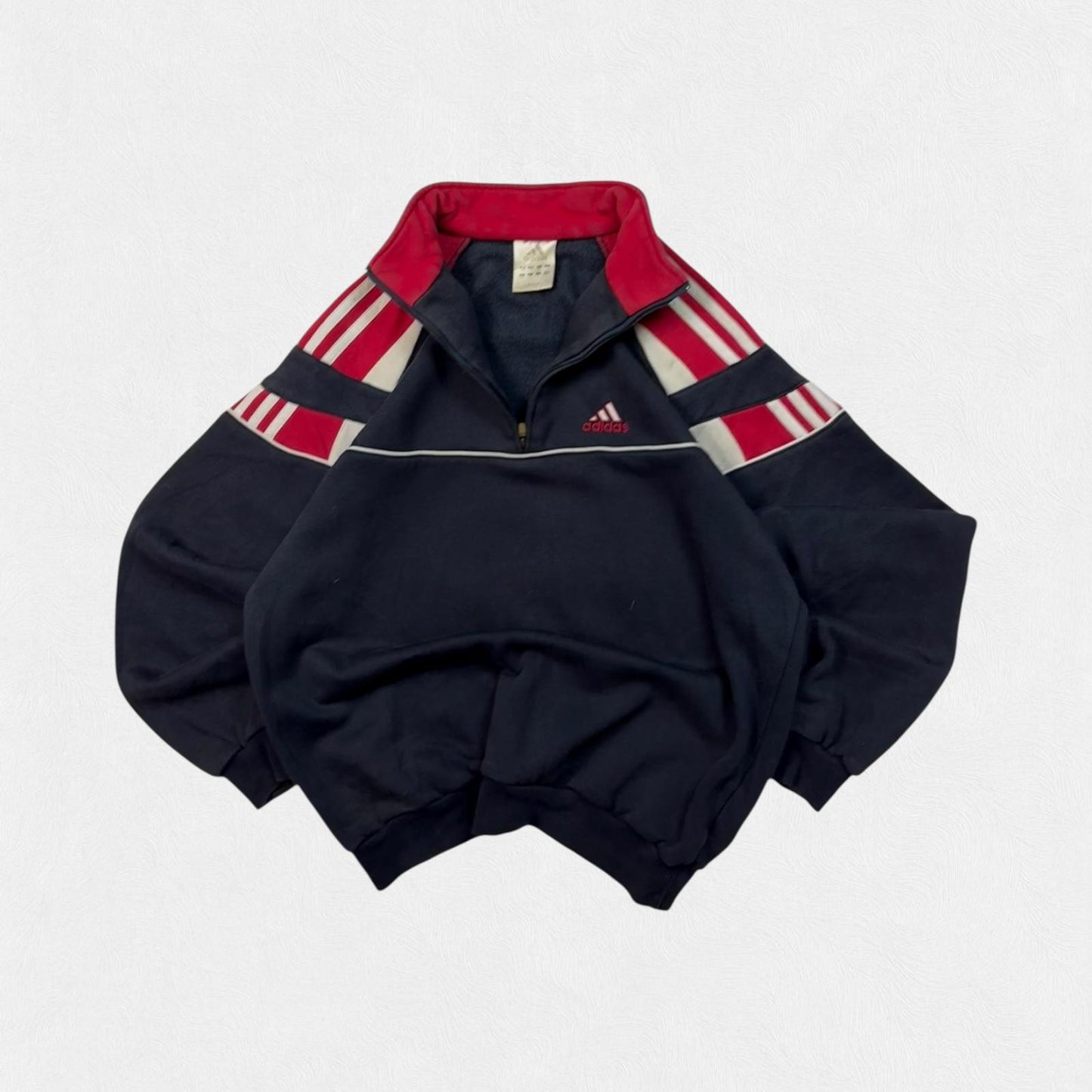 Vintage Adidas quarter zip sweatshirt (S)