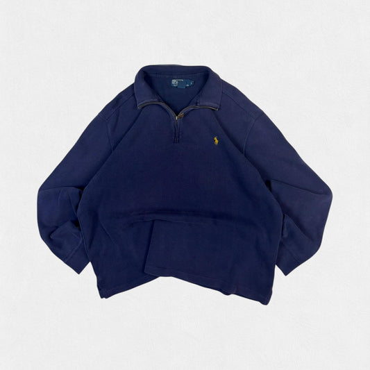 Vintage Polo Ralph Lauren quarter zip sweatshirt (L)