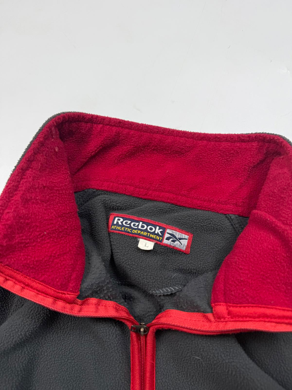 Vintage Reebok quarter zip fleece (L)