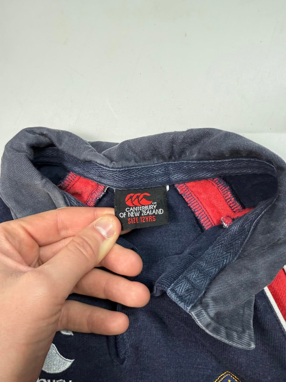 Vintage St Leonard St Andrews canterbury rugby shirt (Y12)