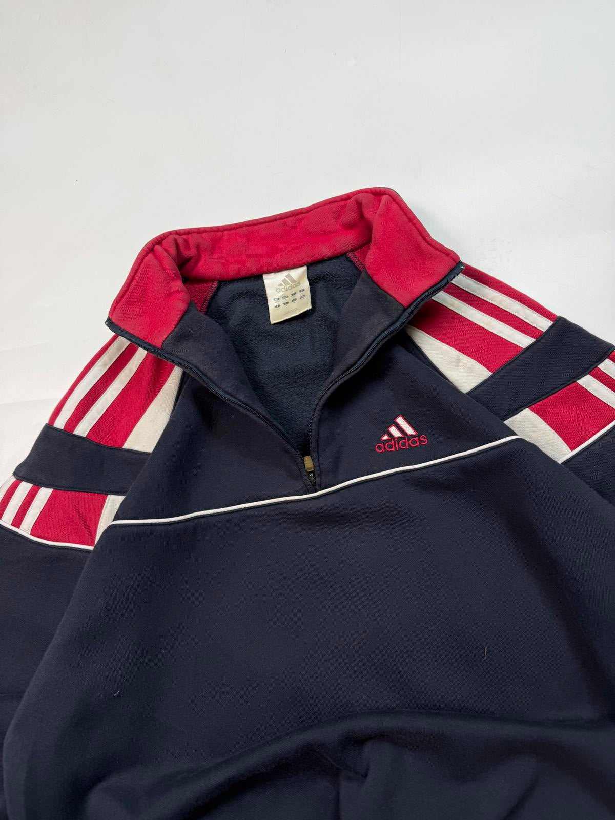 Vintage Adidas quarter zip sweatshirt (S)
