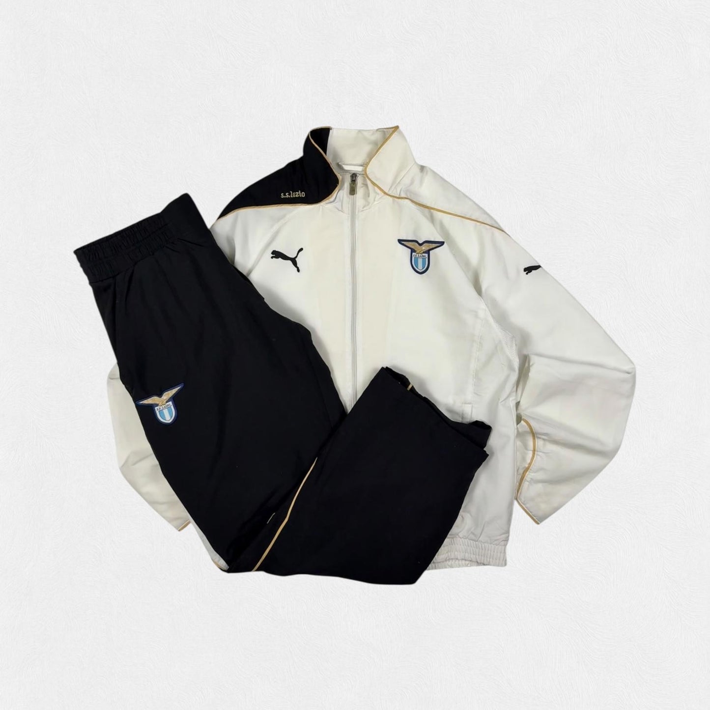 Lazio 2010/11 Puma football tracksuit (M)