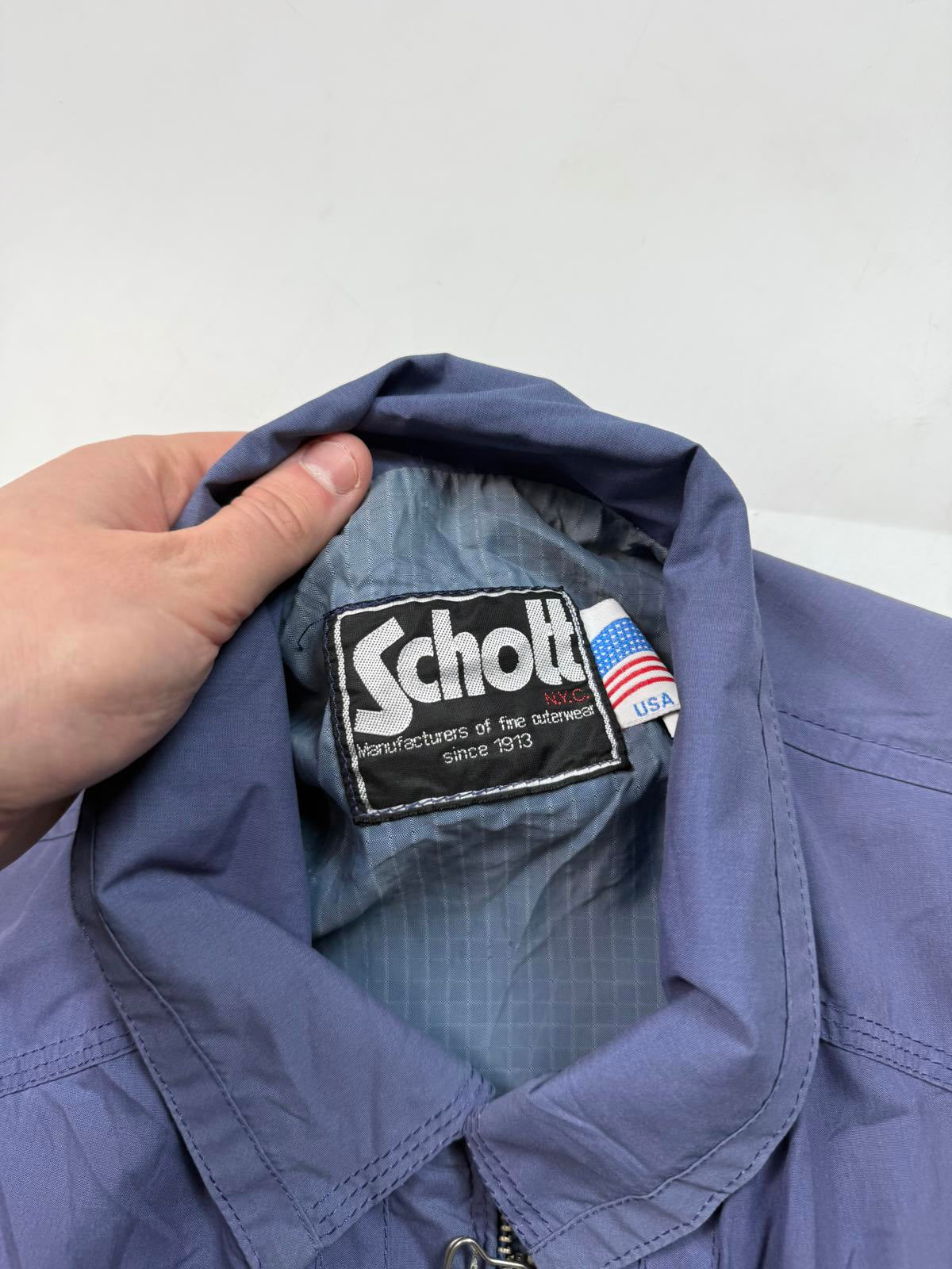 Vintage 90s Schott NYC harrington jacket (L)