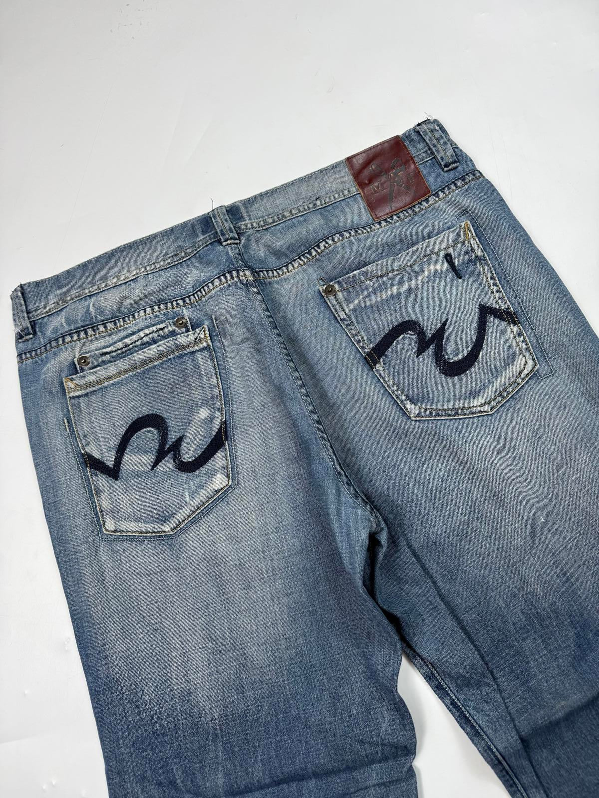 Vintage Y2K baggy hip hop Jeans (W40)