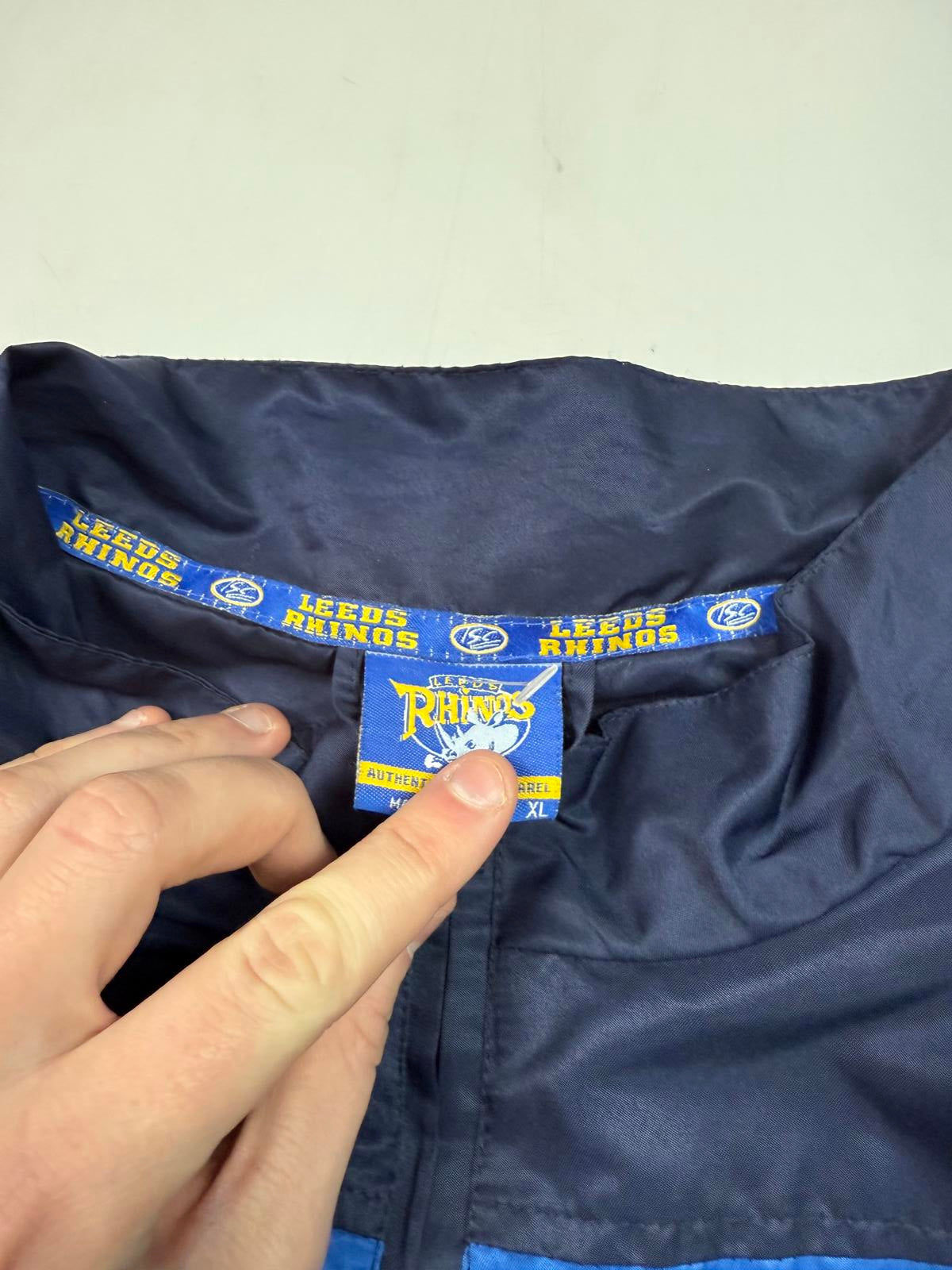 Vintage Leeds Rhinos 2008/09 ISC track jacket (XL)