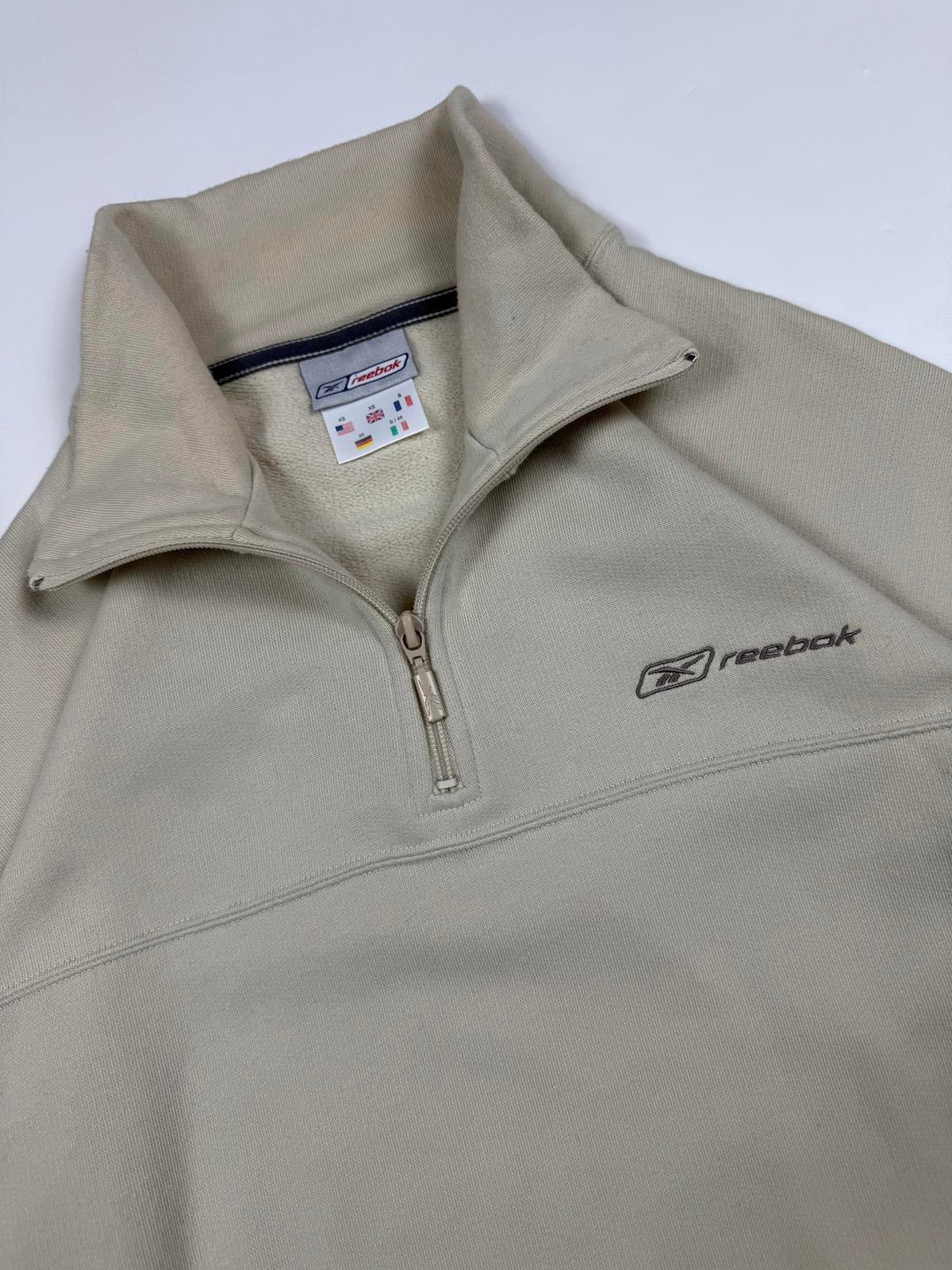 Vintage Reebok quarter zip sweatshirt (S)