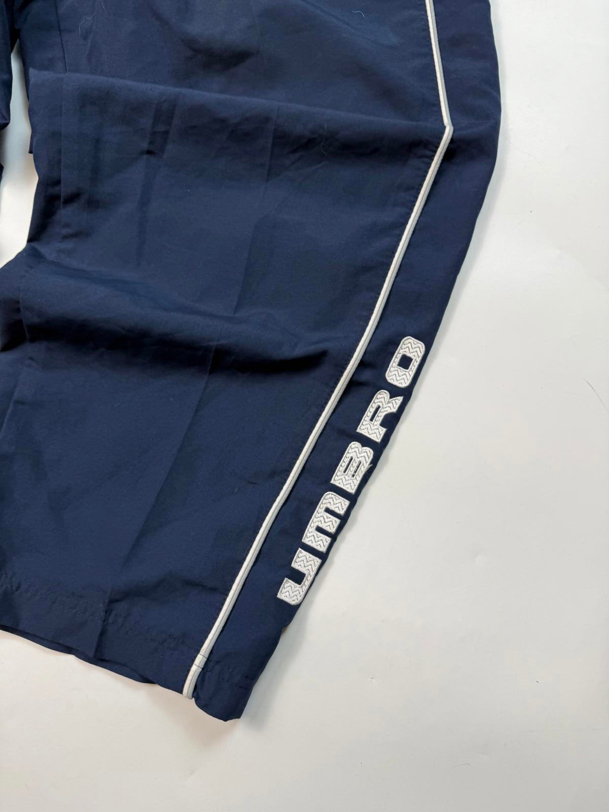 Vintage Umbro spell out baggy track pants (XXL)