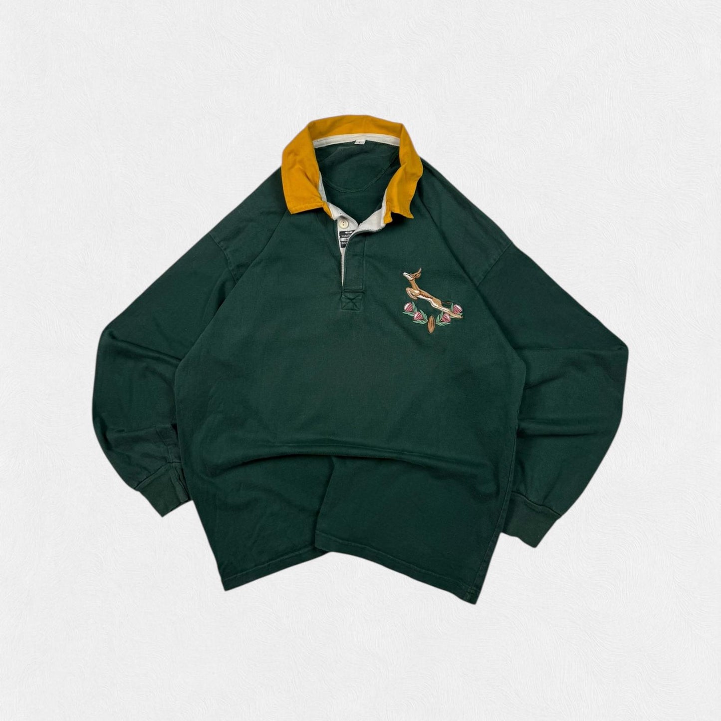 Vintage 90s South Africa rugby union shirt (L)