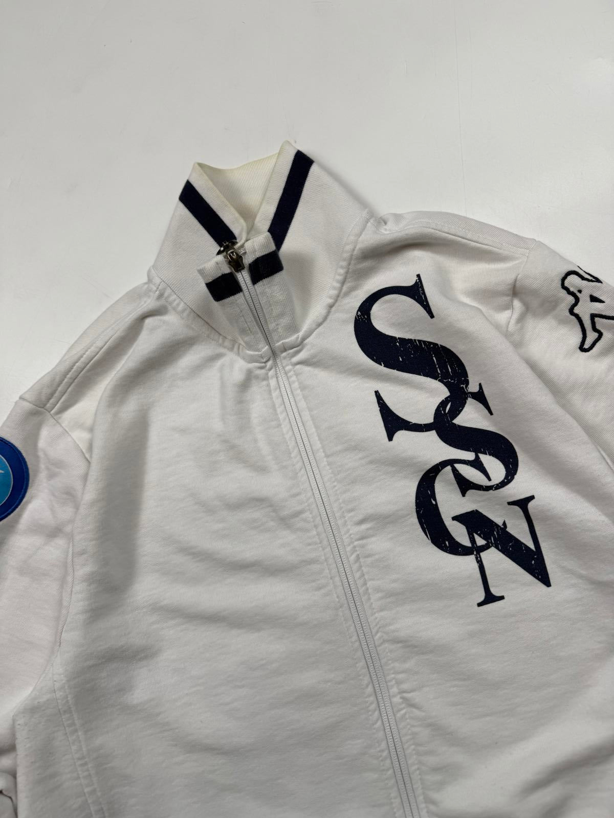 Vintage Napoli Kappa football track top (L)