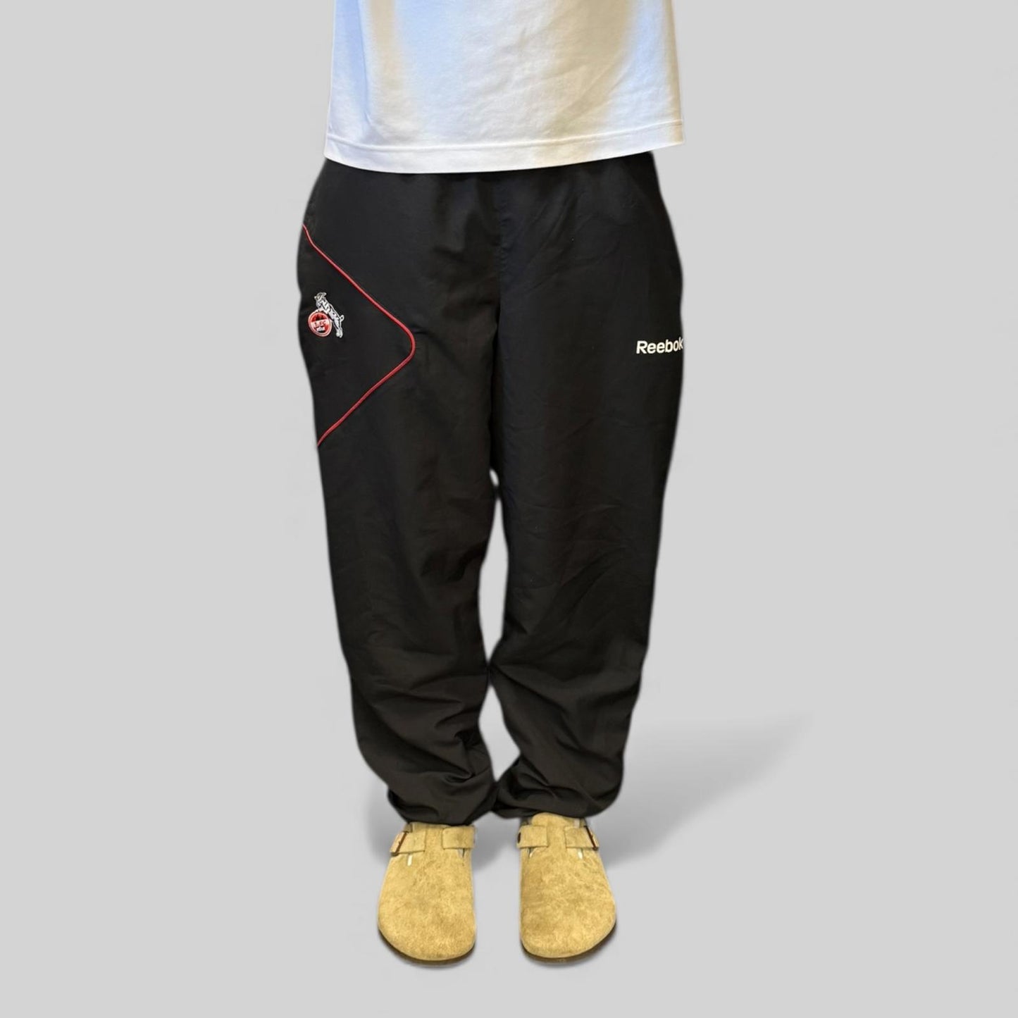 Vintage Koln Reebok baggy football track pants (M)