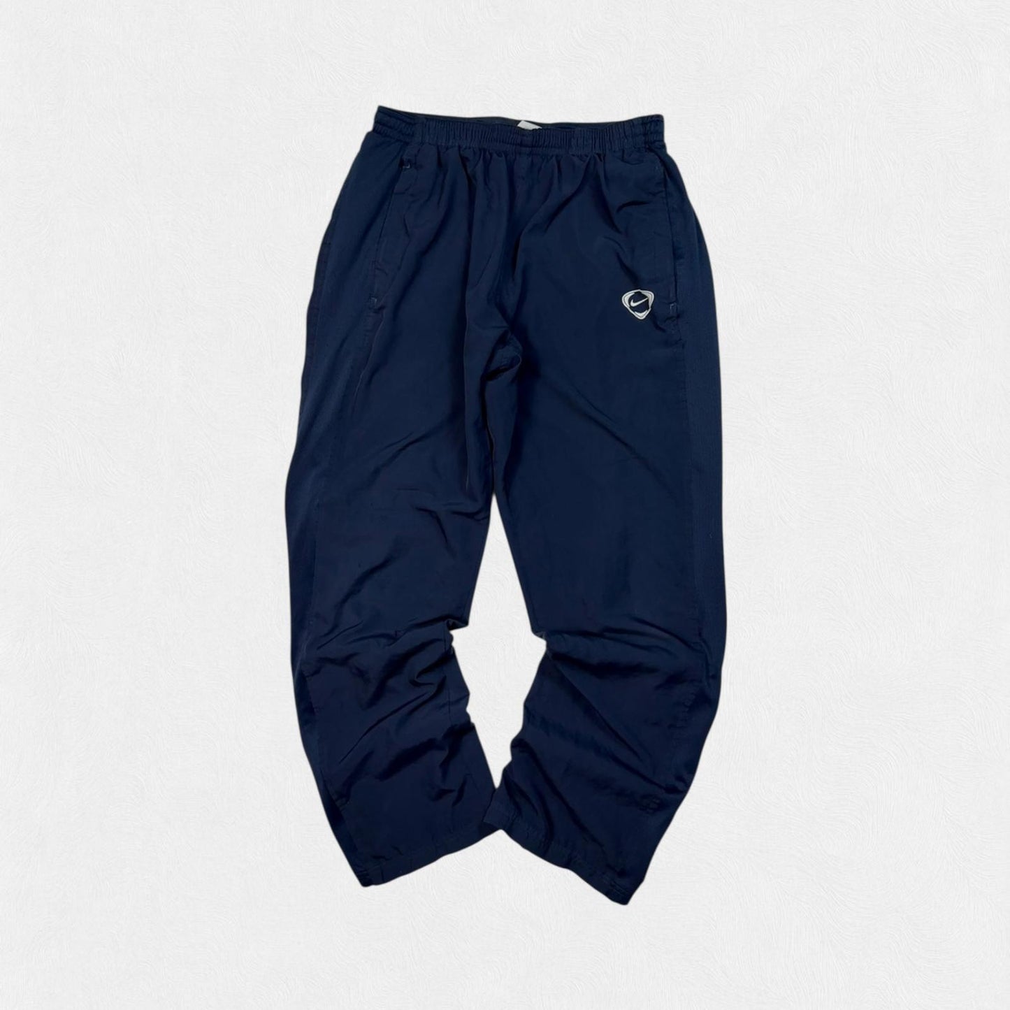 Vintage Nike shield baggy football track pants (L)