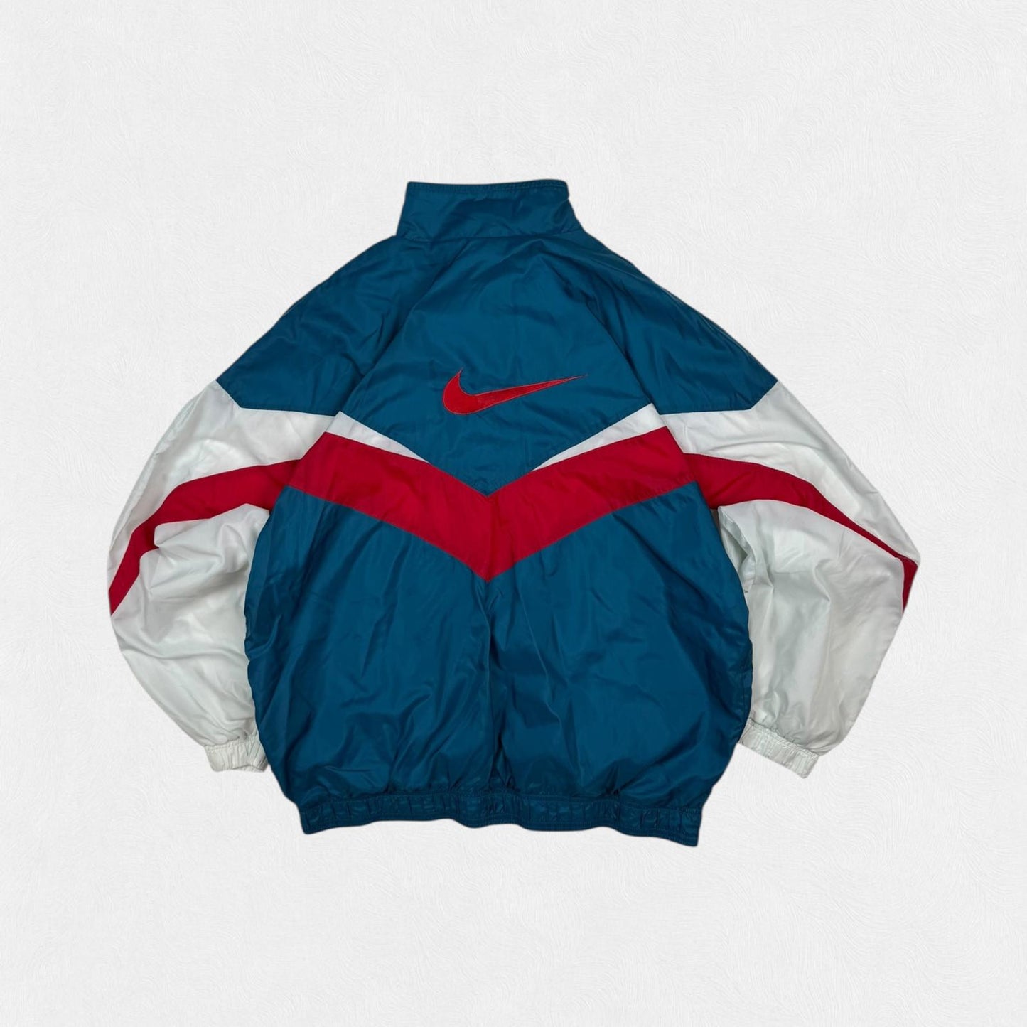 Vintage 90s Nike colour block track jacket (M)