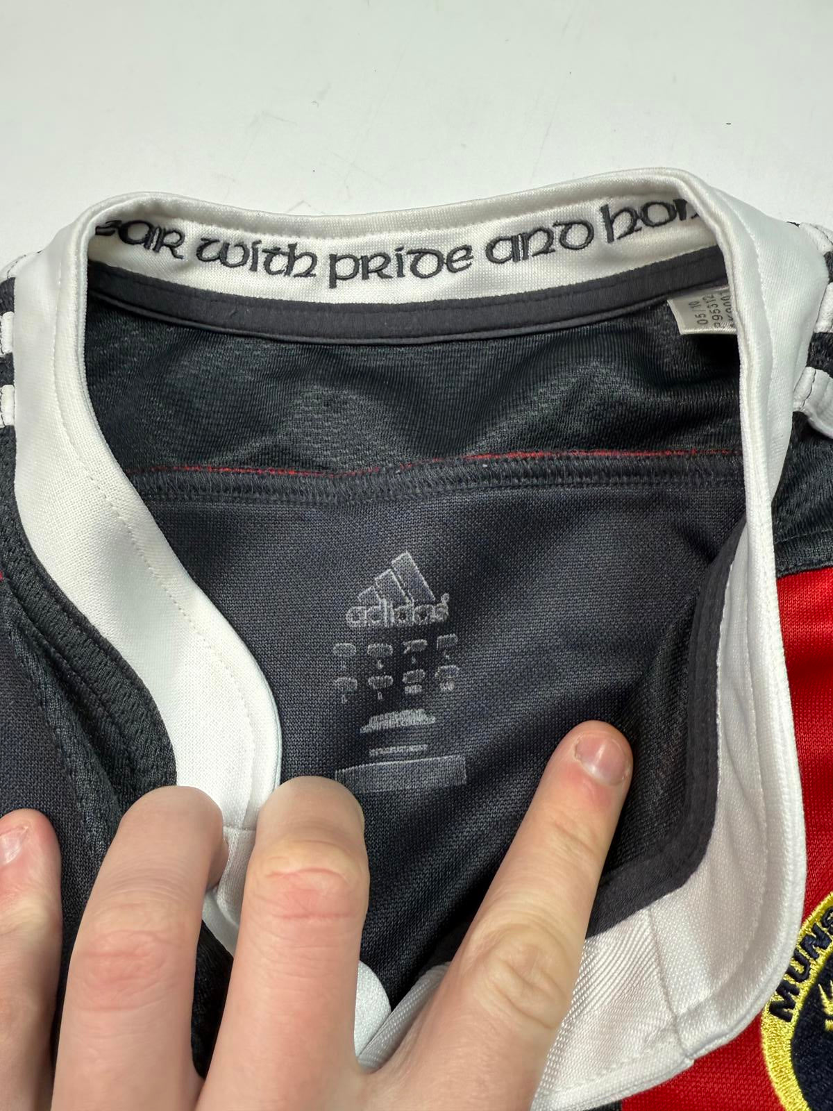 Munster 2010/11 Adidas rugby union shirt (L)