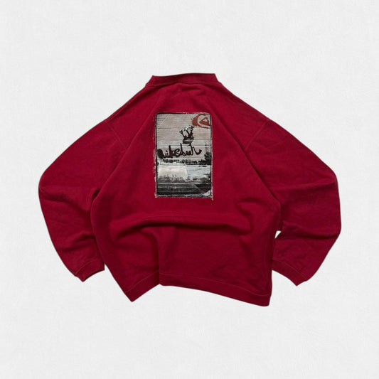 Vintage Y2K Quiksilver skateboarding sweatshirt (XS)