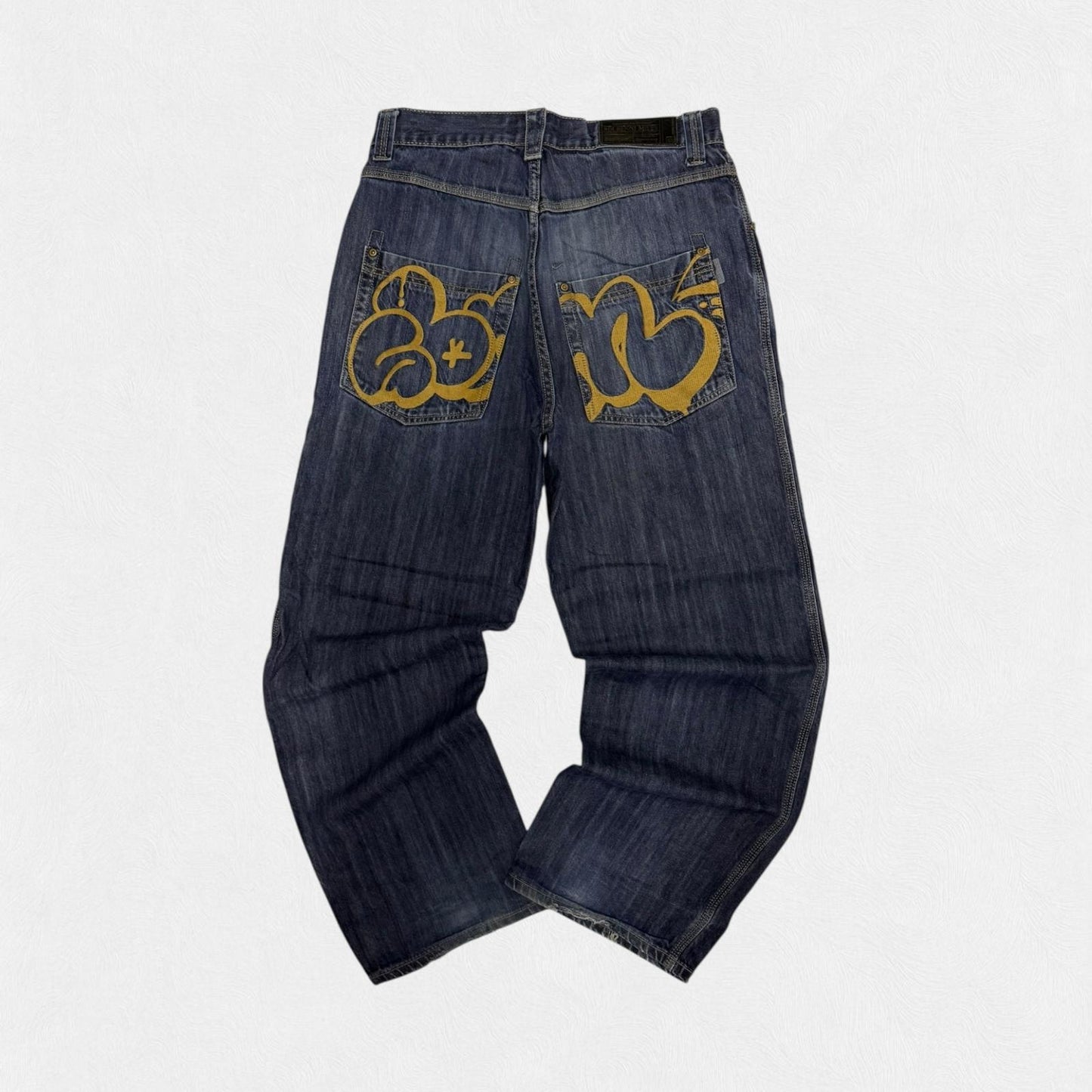 Vintage Sir Benni Miles baggy hip hop jeans (W34)