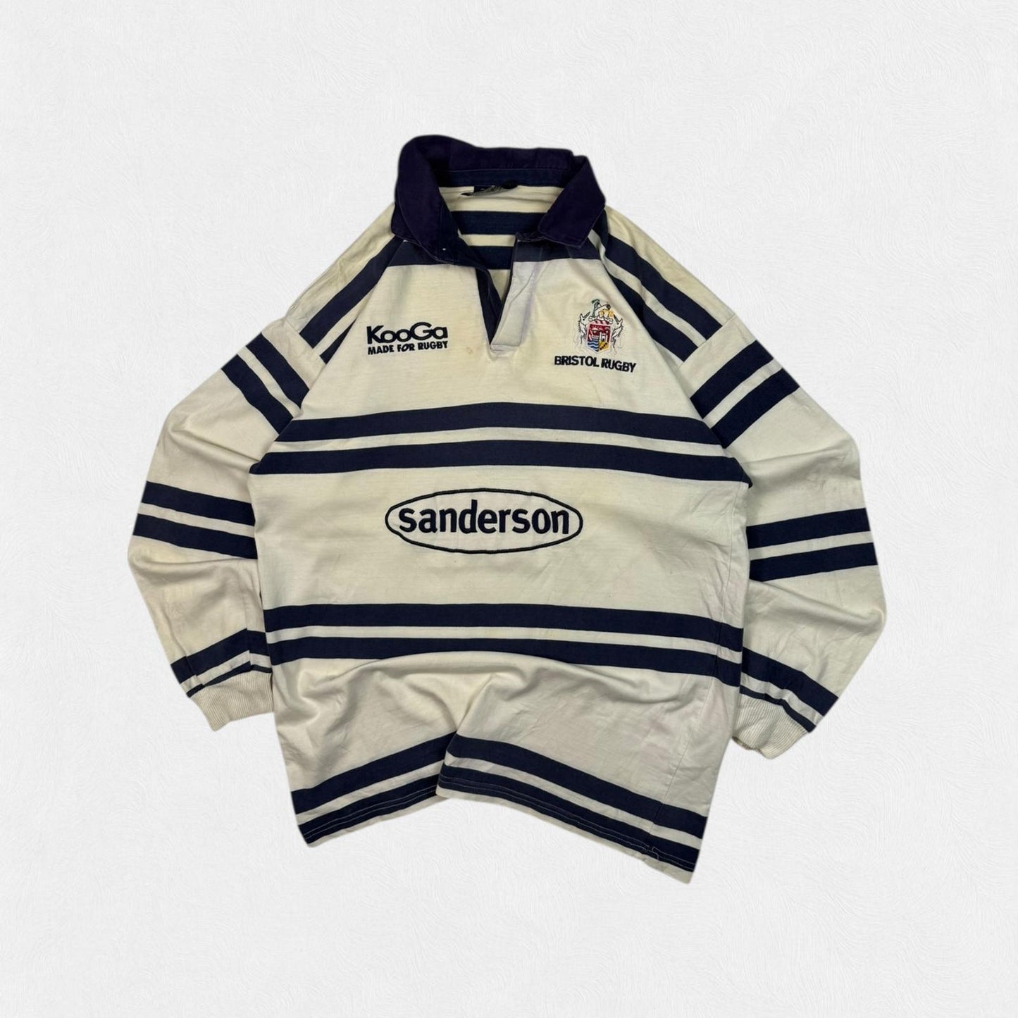 Vintage Bristol 1999/00 Kooga rugby union shirt (XL)