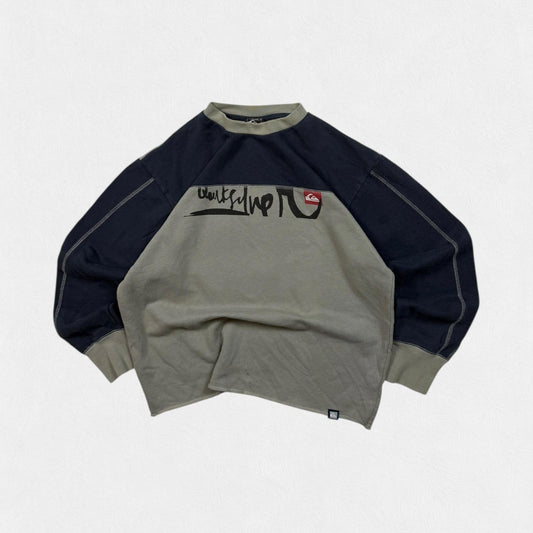 Vintage Y2K Quiksilver spell out sweatshirt sweatshirt (M)