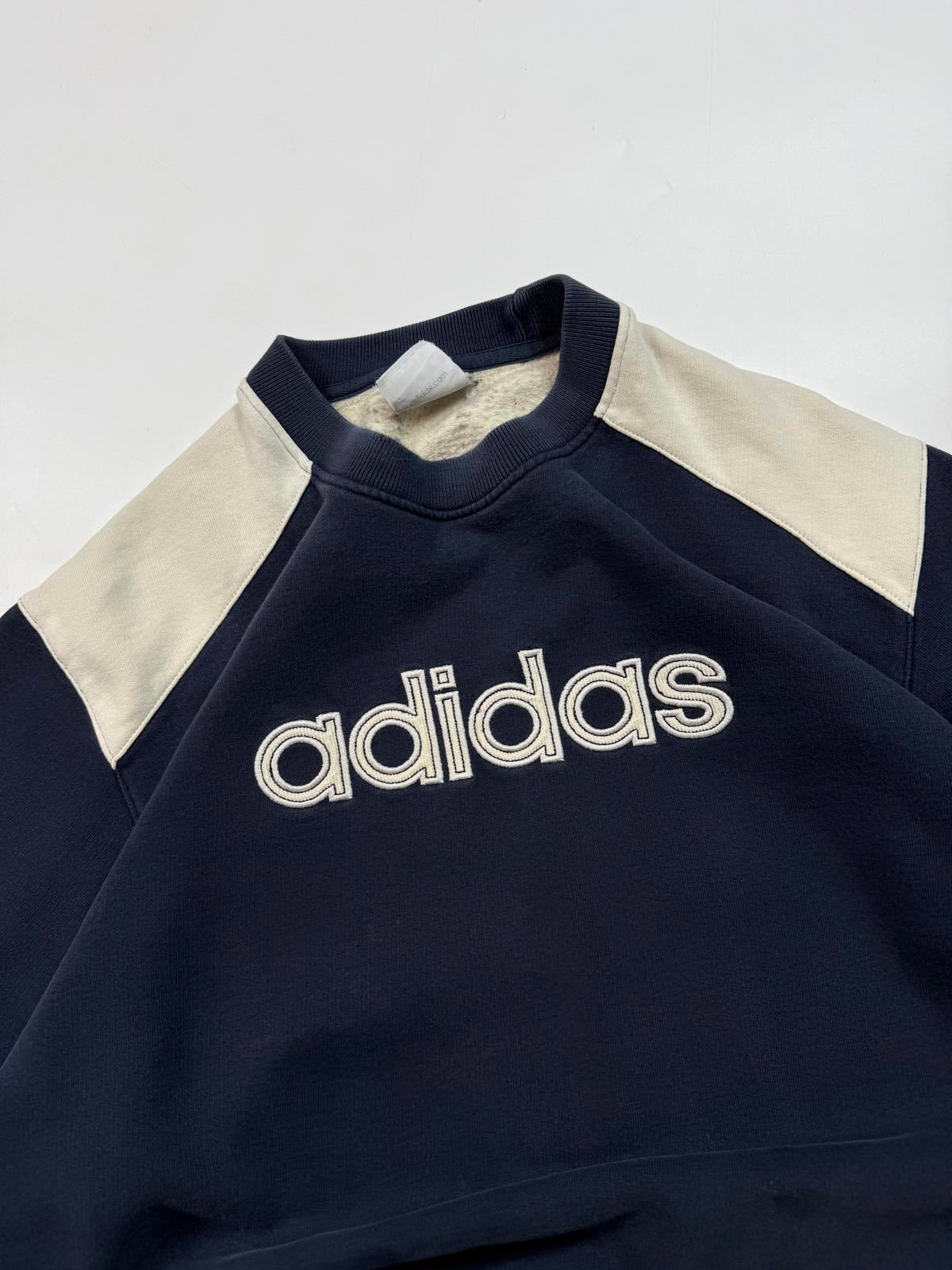 Vintage Adidas spell out sweatshirt (M)