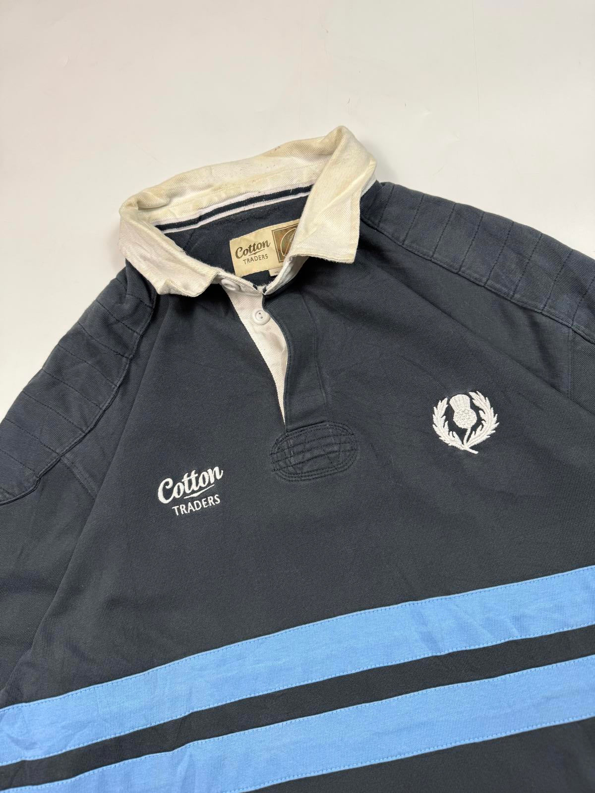 Vintage Scotland supporters rugby union shirt (XL)